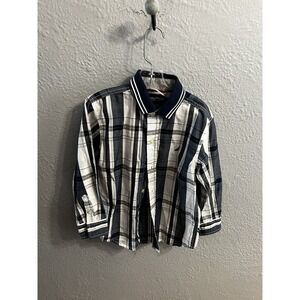 Boys long sleeve button up shirt size 4 Lot Of 2